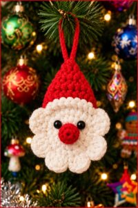 Crochet Santa Claus Pattern 6