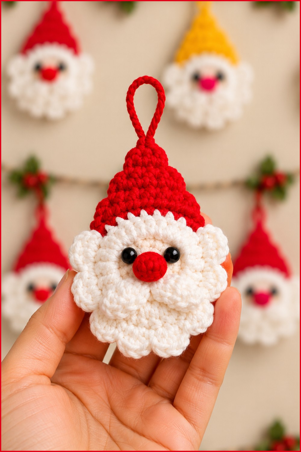 Crochet Santa Claus Pattern 8