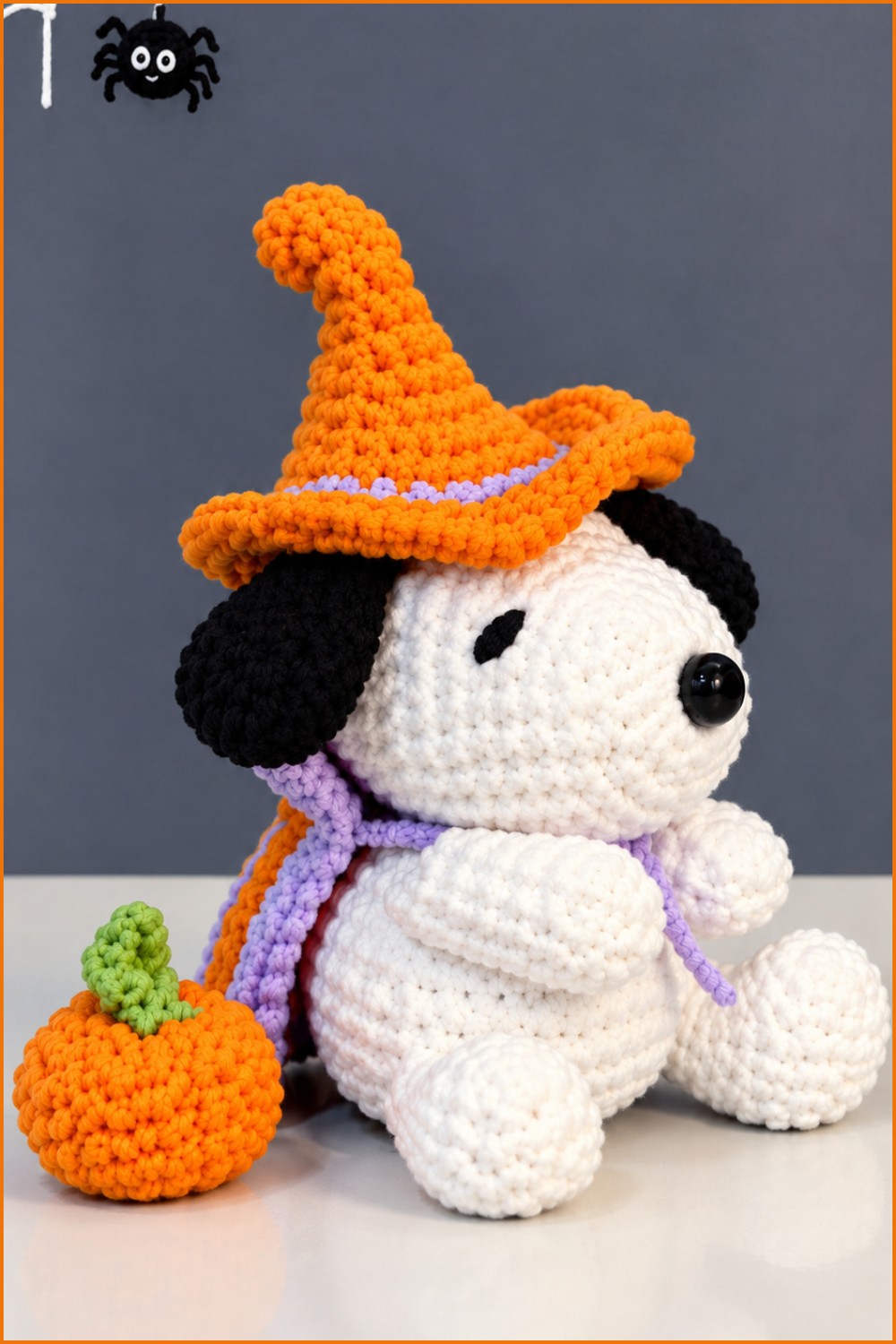 Crochet Snoopy Pumpkin Pattern 1