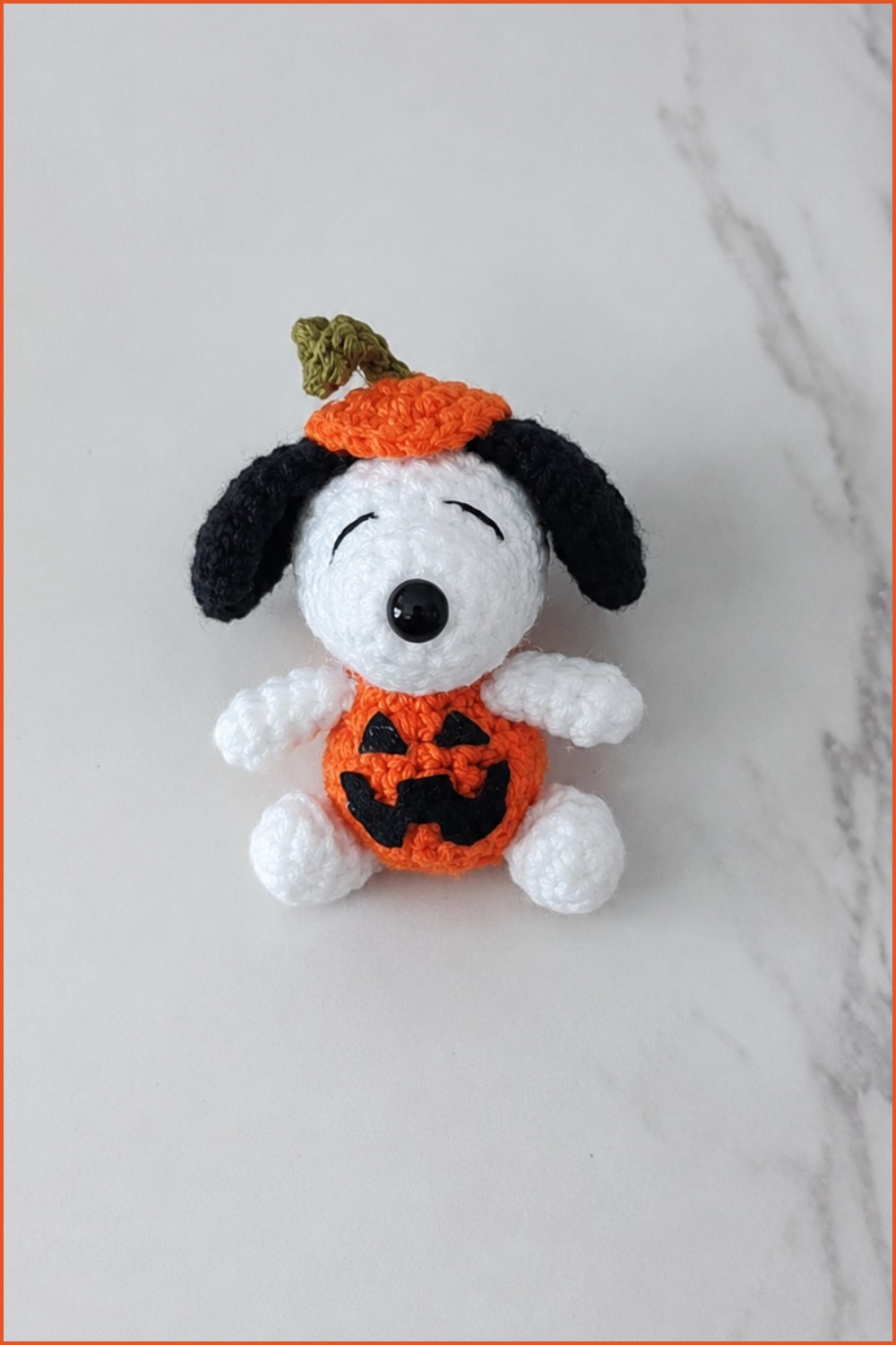 Crochet Snoopy Pumpkin Pattern 10