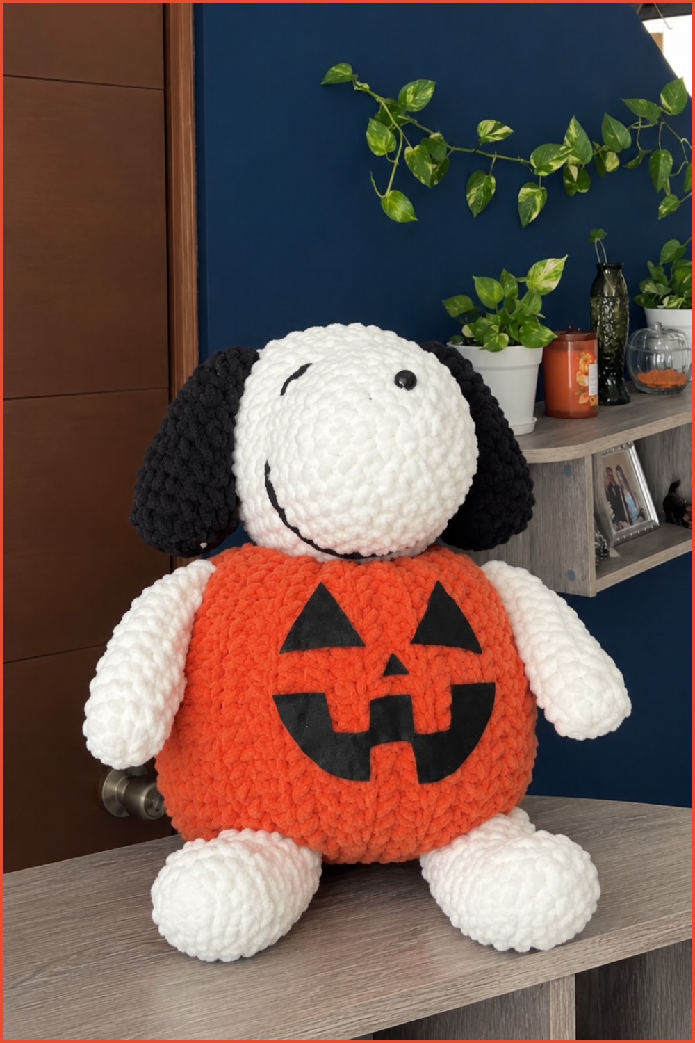 Crochet Snoopy Pumpkin Pattern 3