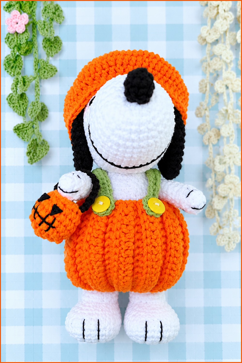 Crochet Snoopy Pumpkin Pattern 5