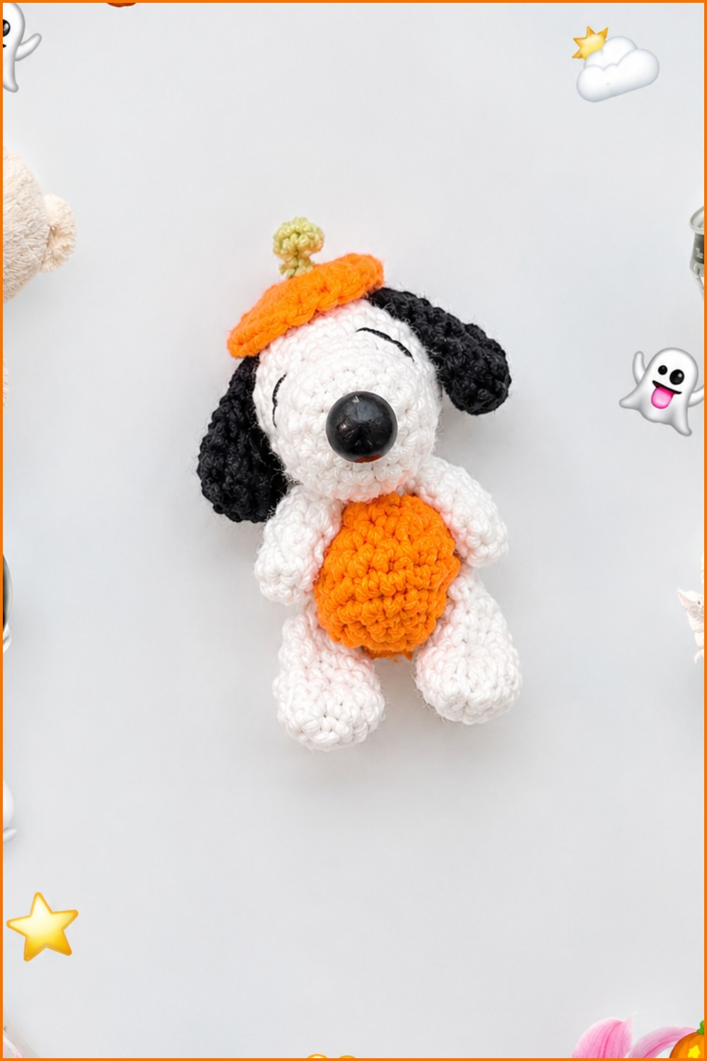 Crochet Snoopy Pumpkin Pattern 7