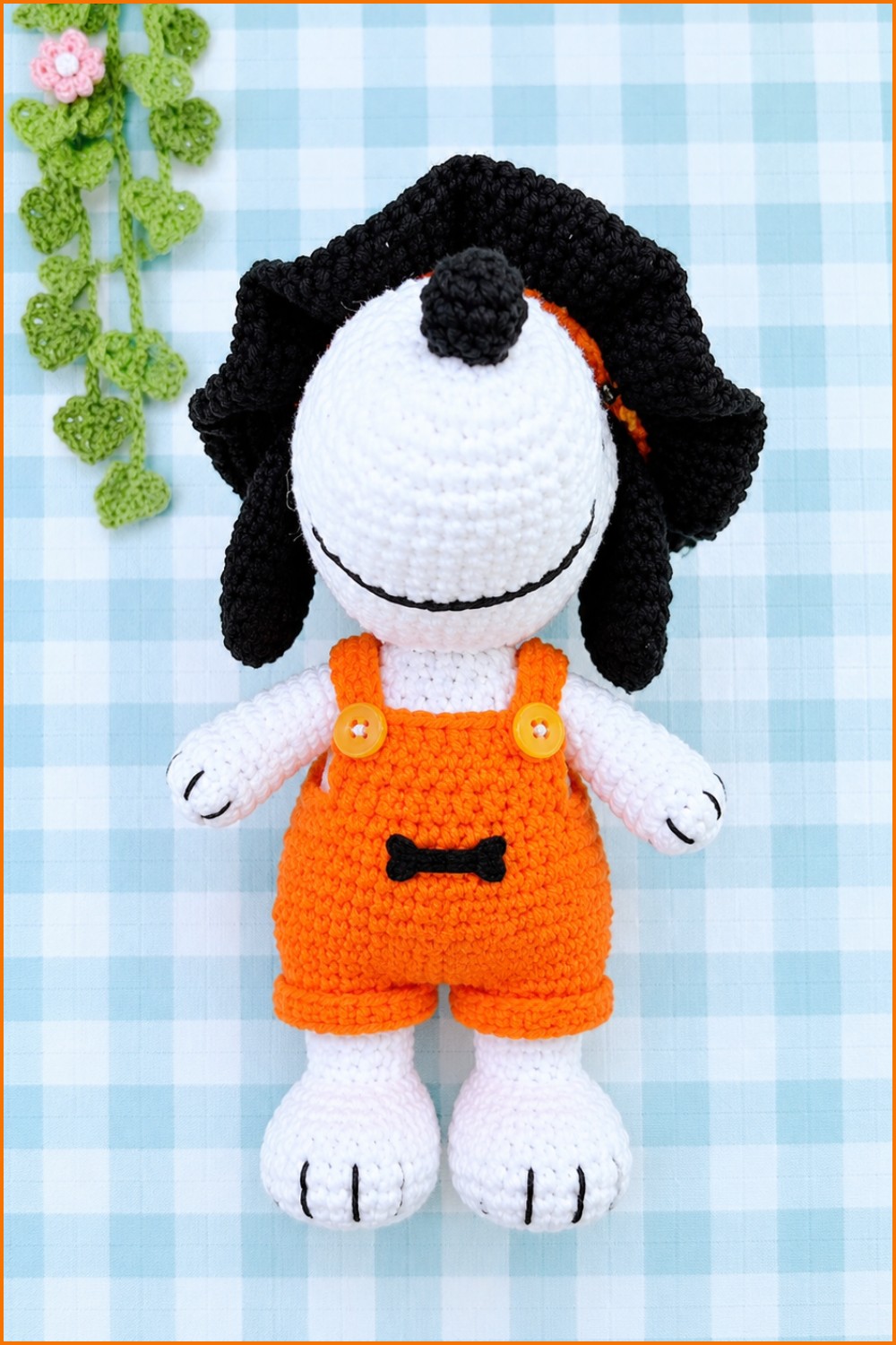 Crochet Snoopy Pumpkin Pattern 8