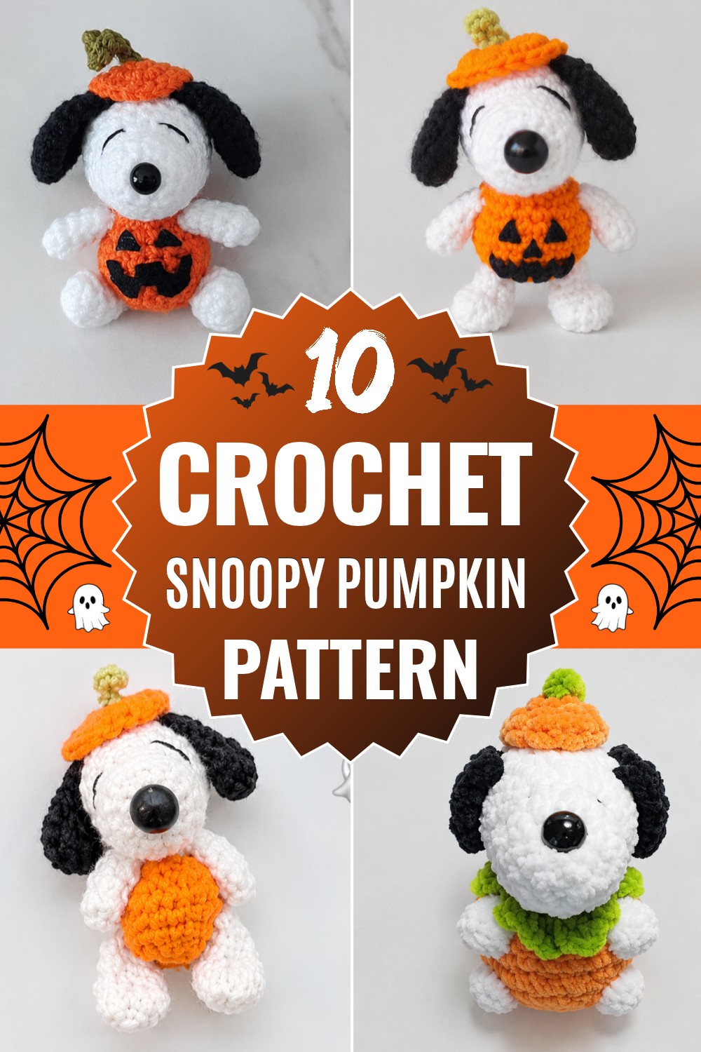 Crochet Snoopy Pumpkin Pattern