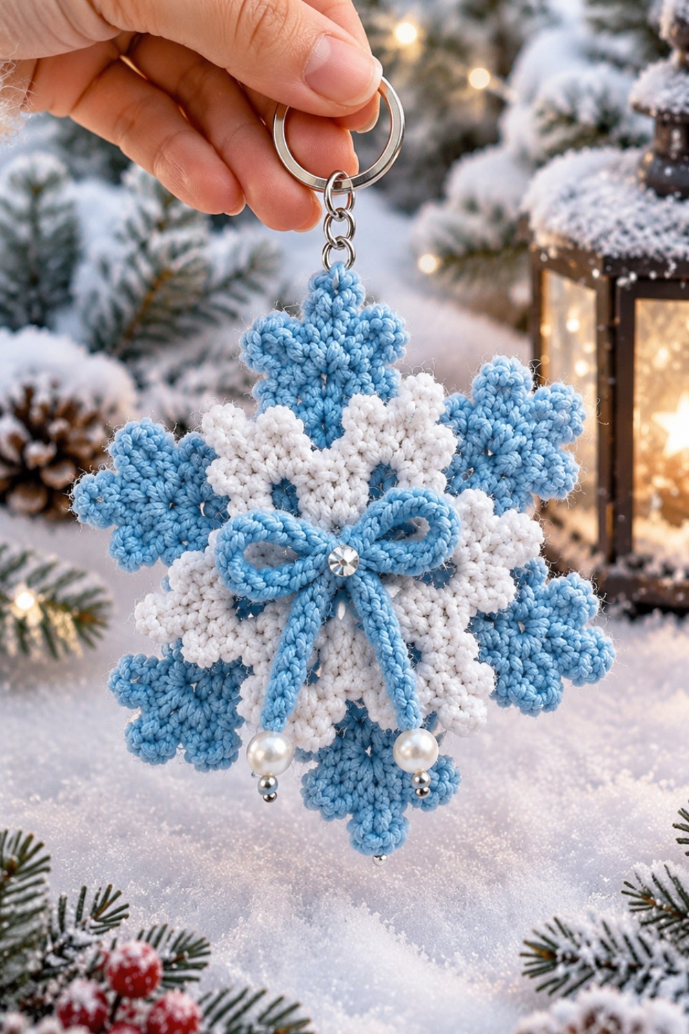 Crochet Snowflake Pattern 1