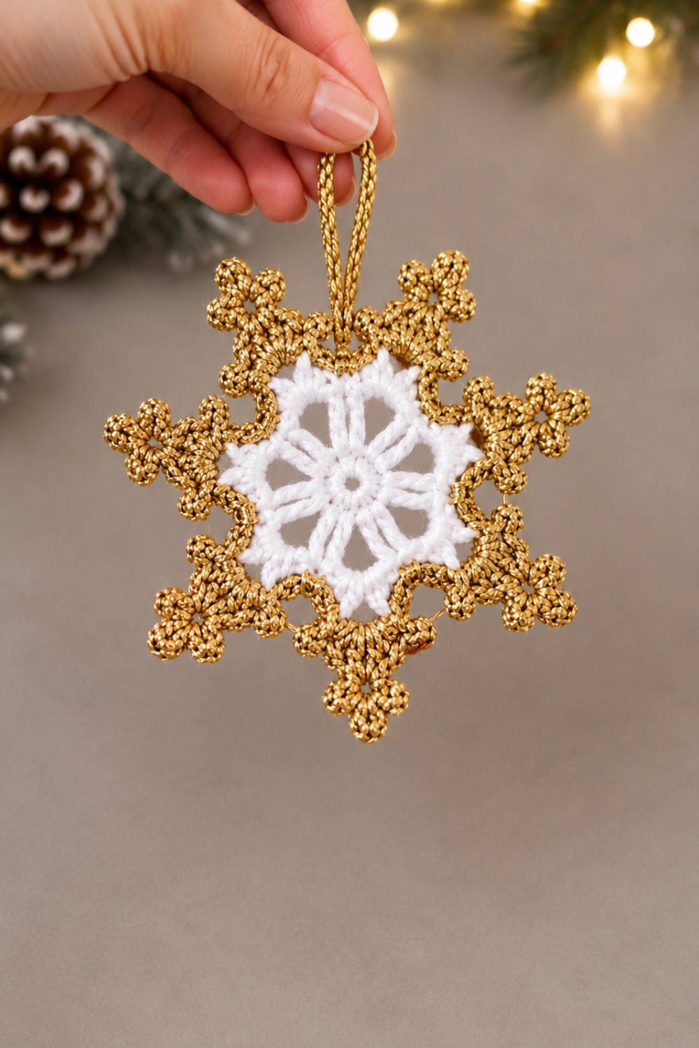 Crochet Snowflake Pattern 2