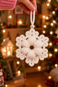 Crochet Snowflake Pattern 3