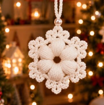 Crochet Snowflake Pattern 3