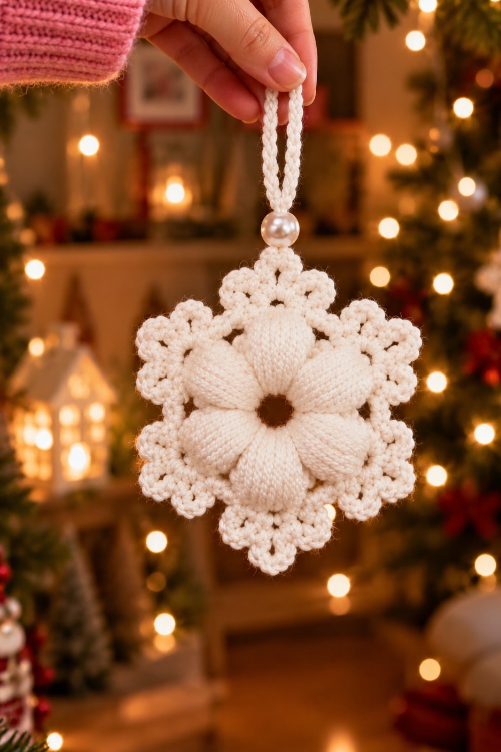Crochet Snowflake Pattern 3