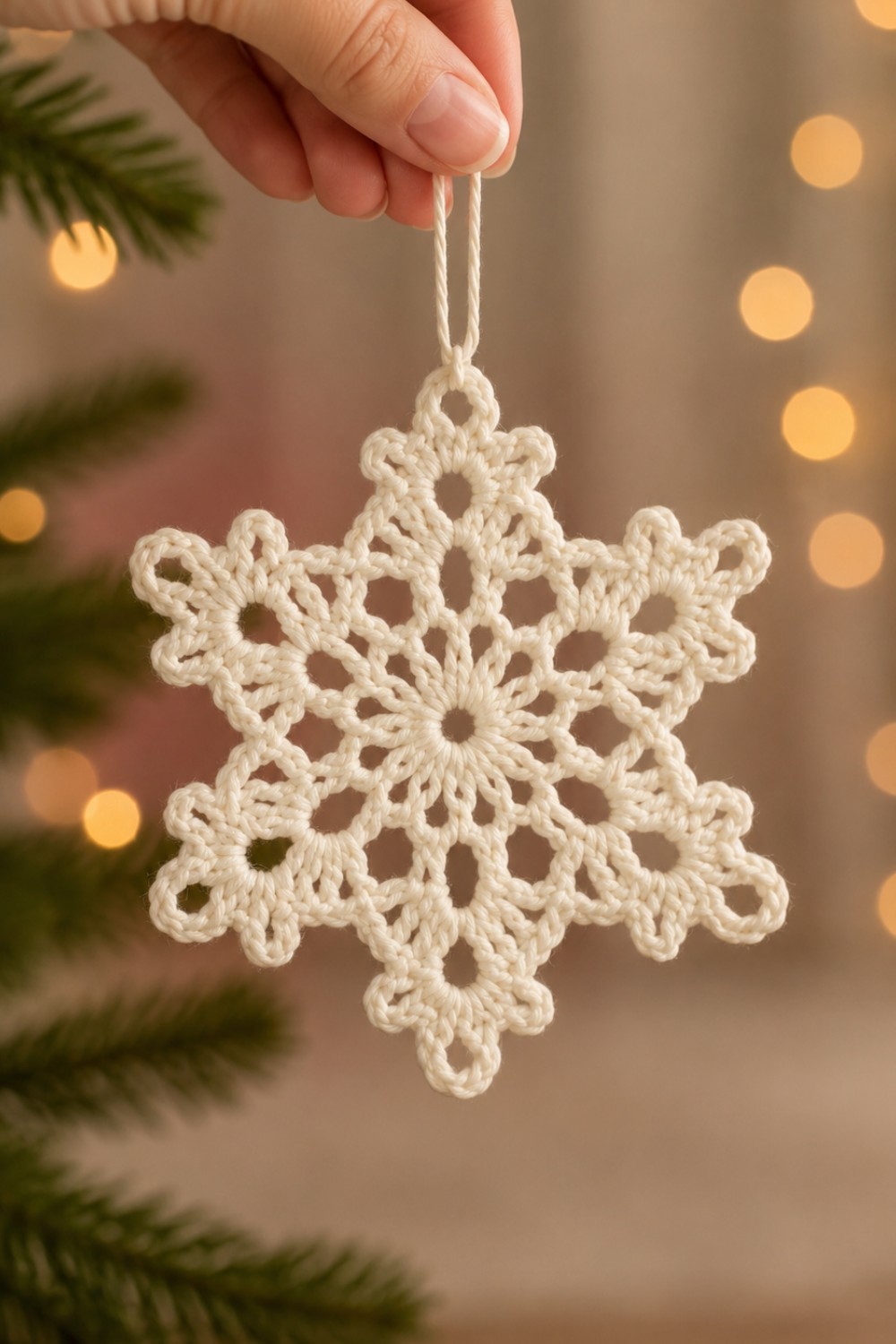 Crochet Snowflake Pattern 5