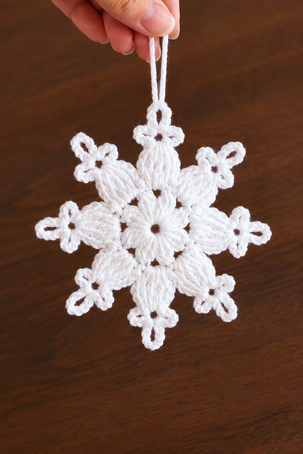 Crochet Snowflake Pattern 6