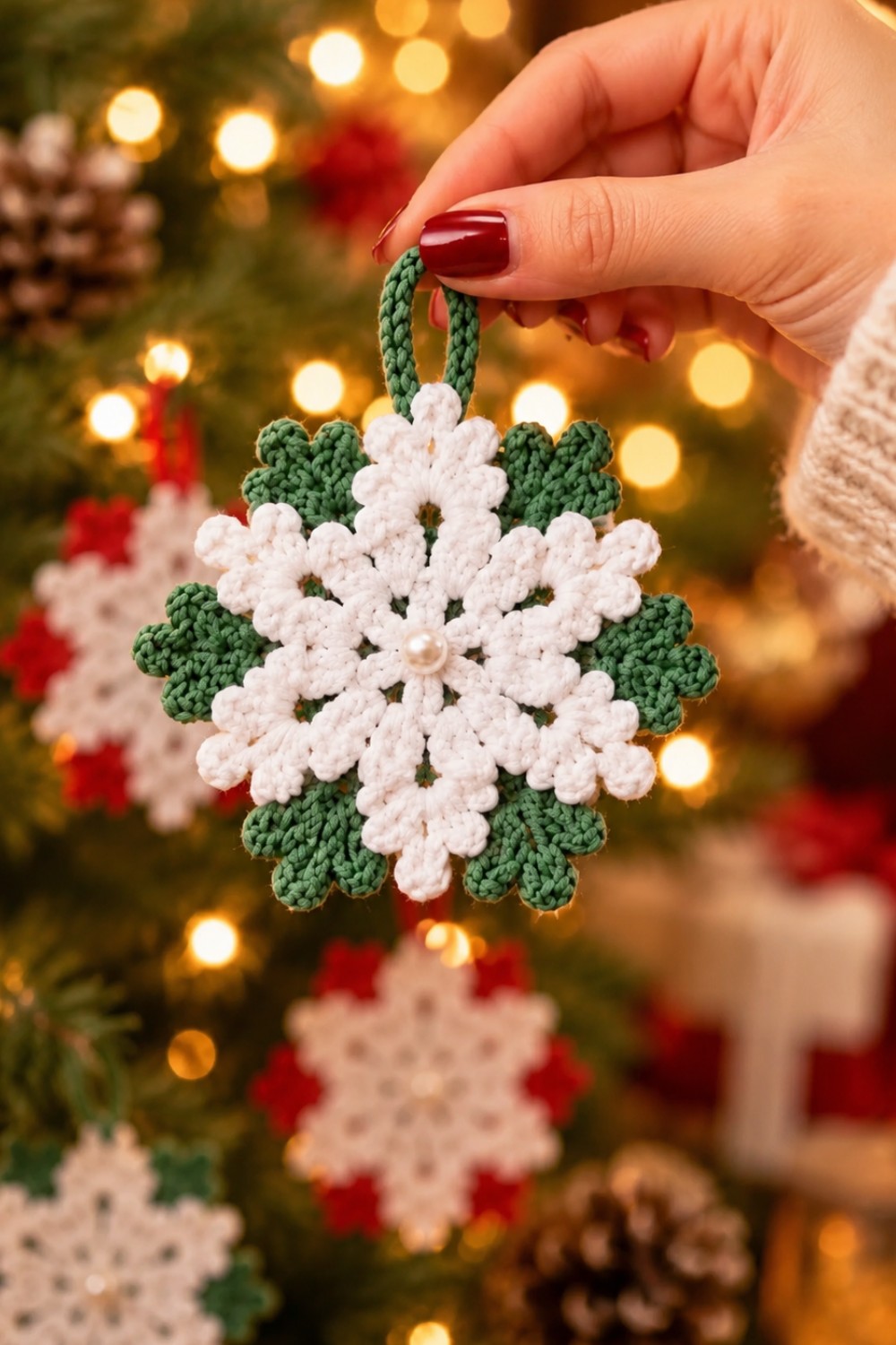 Crochet Snowflake Pattern 7