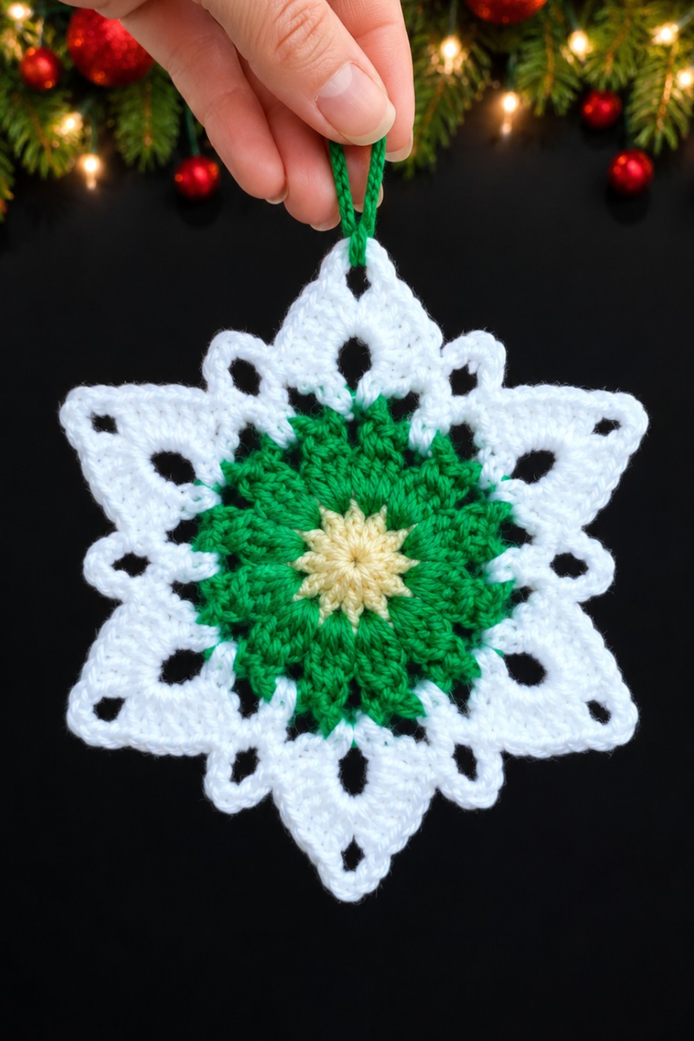 Crochet Snowflake Pattern 9