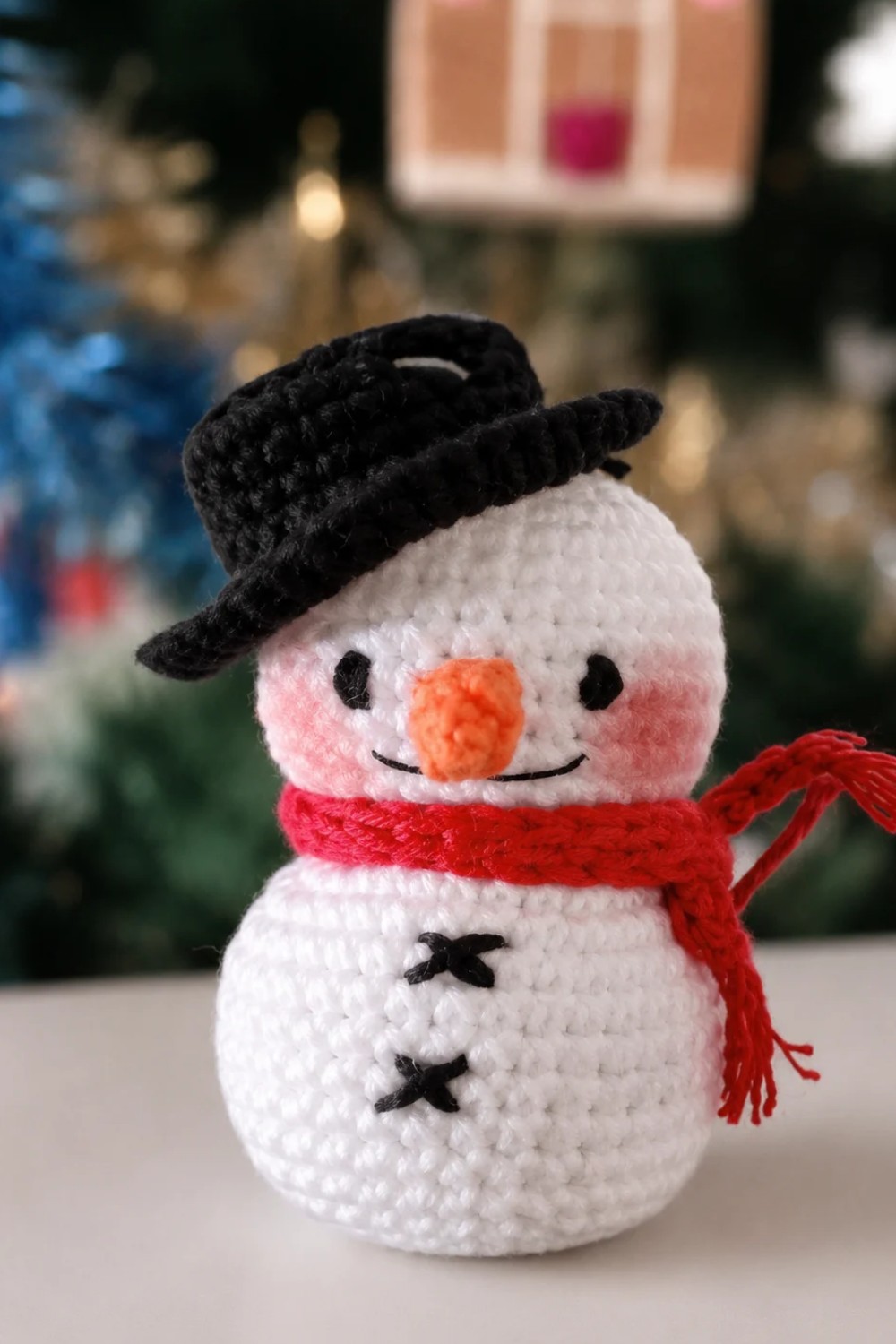 Crochet Snowman Pattern 10