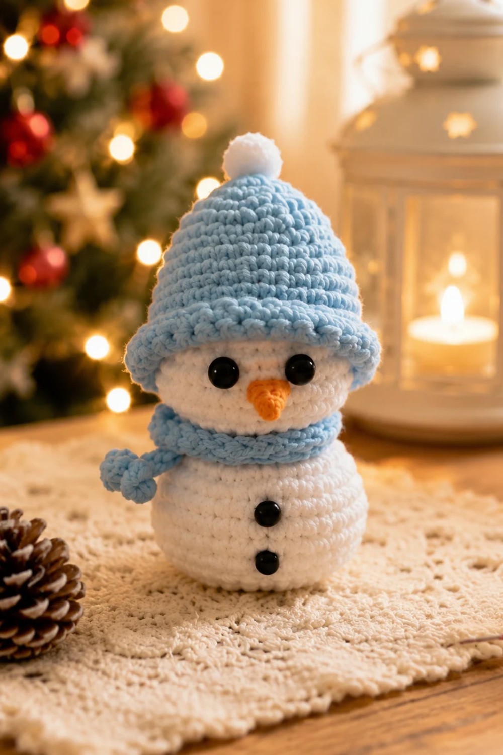 Crochet Snowman Pattern 5