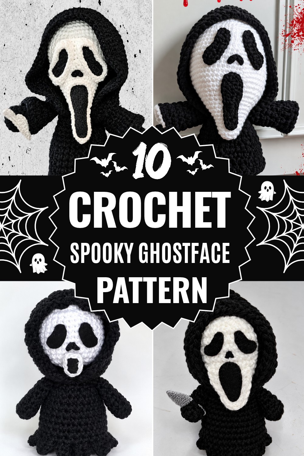 Crochet Spooky Ghostface Pattern