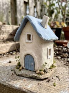 DIY Clay Fairy Cottage