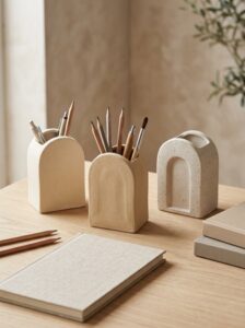 Clay Pen Holder Ideas