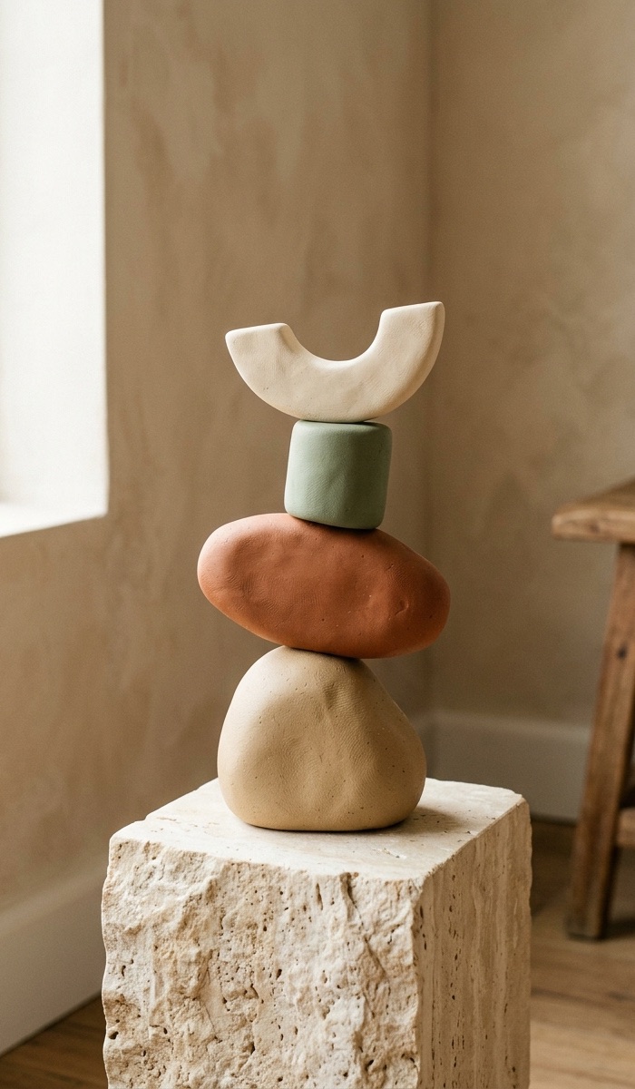 Modern Polymer Clay Abstract Decor Ideas