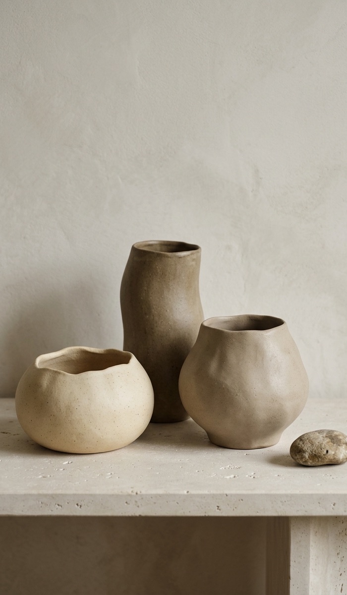 Organic-Shaped Clay Container Ideas
