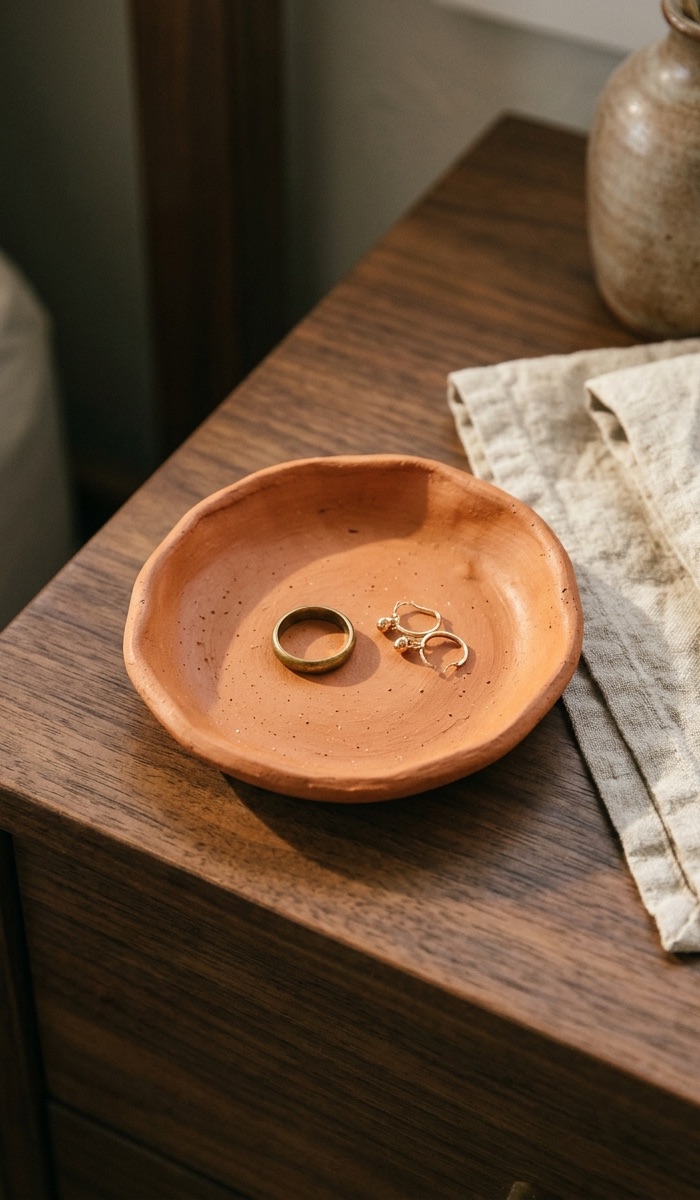 Terracotta Clay Trinket Dish